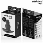 Addicted Toys XL Hollow Silicone Plug – 13.9 cm – Black — Photo 7