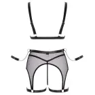 Cottelli Bondage Lingerie Set XL – Net & Matte Look — Photo 11