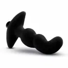 Blush Novelties Anal Adventures Platinum вибрирующая силиконовая анальная пробка 03 – 12.7 cm (5″) – Черный — Фото 3