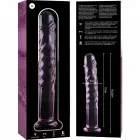 Ibiza Nebula Series Model 16 stikla dildo – 18.5 cm (7.3″) – rozā — Foto 5