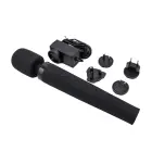 Pixey Deluxe Black Velvet – laetav võlukepp-massaažiseade – M — Foto 3