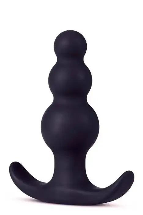 Anal Adventures Platinum su karoliukais analinis kištukas – 7.6 cm (3″) Photo