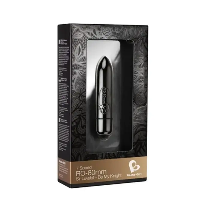 Vibrējošs lodes vibrators – 8 cm (3.15″) – sarkans