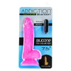 Addiction Brandon pimedas helendav dildo – 19 cm (7.5″) – roosa — Foto 7