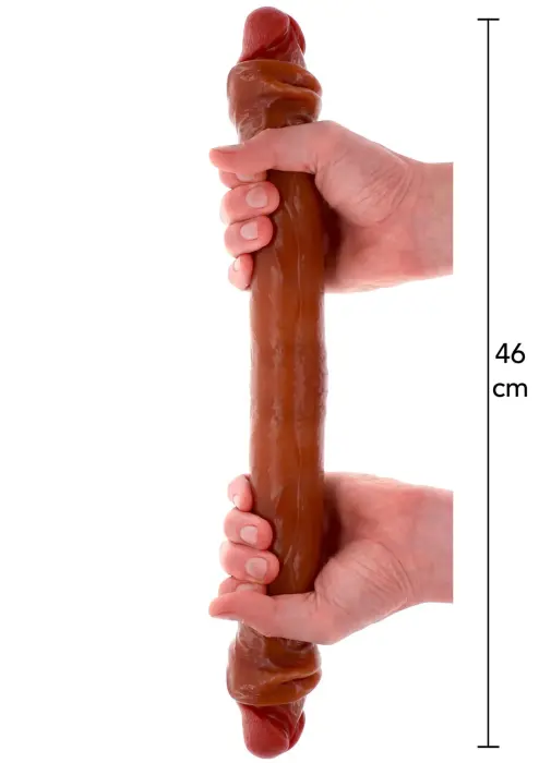ToyJoy Get Real Dual Density Foreskin Dildo – 46 cm (18″) – Skin