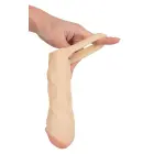 You2Toys Thicker & Bigger Extension Haut locekļa uzmava – 17 cm – miesas krāsa — Foto 7