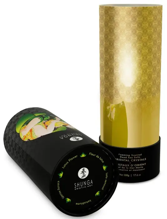 Shunga Oriental Crystals Lotus Flower Bath Salts – 600 g Photo