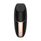 Love Triangle gaisa pulsa stimulators un vibrators – melns — Foto 4