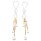 Sportsheets S&M Pearl – adjustable nipple ties with faux pearls — Photo 1