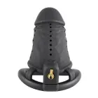Sevanda Black Slave Chastity Cage Long – Black — Photo 4