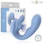 INTENSE GINA 3-in-1 Clitoral Stimulator – 14 cm (5.5″) – Blue — Photo 1