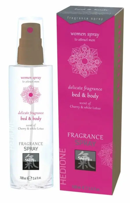 Cobeco Pheromone Fragrance Spray Cherry & White Lotus for Women – 50 ml
