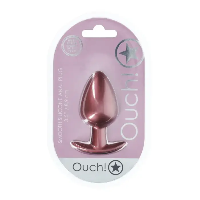 Smooth Anal Plug – L – Rose Gold