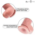 Dreamlove MR INTENSE Neeson Anatomical Dildo with Suction Base – 27 cm (10.6″) – Skin — Photo 7