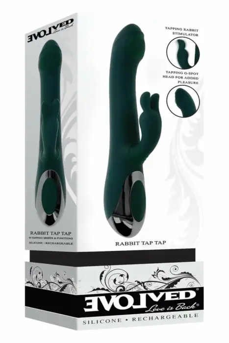 EVOLVED Rabbit Tap Dual-Action truša vibrators – 24.9 cm (9.8″)