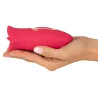 Oral Fun vibrators ar kustīgām lūpām un mēli – 13 cm (5.1″) – rozā Foto 9