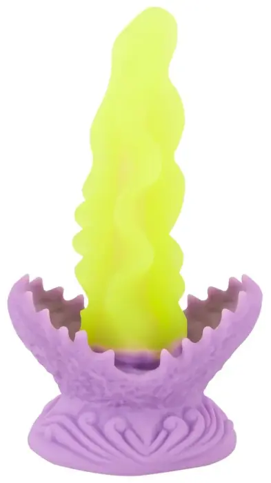 Beasty Cocks Passion Plant LED dildo – 22 cm (8.7″) – Šviečiantis tamsoje Photo