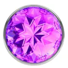 Padidintas analinis kištukas Diamond Purple Sparkle XL – 11 cm (4.3″) – Violetinė — Nuotrauka 4