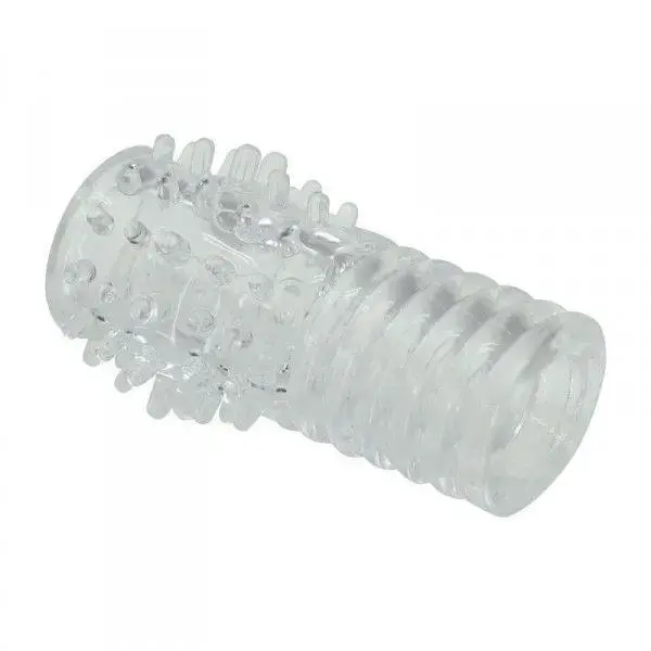 TPE Cock Sleeve with Nodules – 10 cm