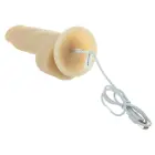 Naked Addiction Вращающийся и вибрирующий реалистичный вибратор – 18 cm (7″) – телесный — Фото 6