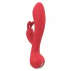 AMOUR Rabbit Vibe Camille divmotoru silikons rozā – 22 cm — Foto 4