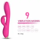 ARMONY BONNIE triušio vibratorius – 22.2 cm (8.75″) – rožinis — Nuotrauka 3