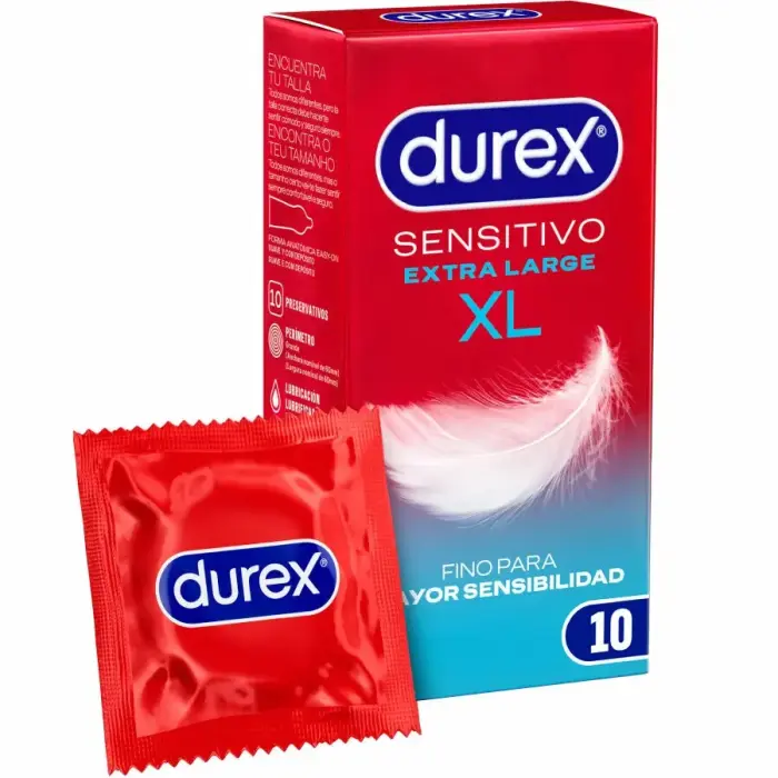 Durex Sensitivo XL eriti õhukesed kondoomid – 10 tk