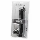 Get Real Model dildo – 28 cm (11″) – melns — Foto 2