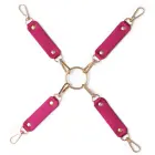 Bad Kitty Fesselset Strass BDSM rinkinys – rožinis — Nuotrauka 12