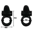 BAILE – Sweet Ring вибрирующее кольцо для члена с язычком — Фото 5
