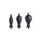 Dark Inflator - Silikona piepūšams anālais spraudnis – 18–20 cm — Foto 2