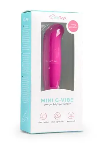 Мини G-точечный вибратор – 10 cm (4″) – розовый