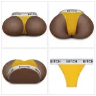 LoveToy Streetgirl's #12 Black – torsa masturbators, divi kanāli, tumša krāsa, TPE — Foto 15