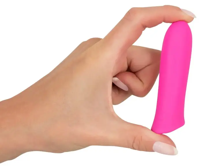 Sweet Smile Rechargeable Mini Vibrator – 8.5 cm (3.3″) – Pink Photo