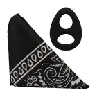 The Code silikoonist peenis võru bandana ja - must — Foto 5