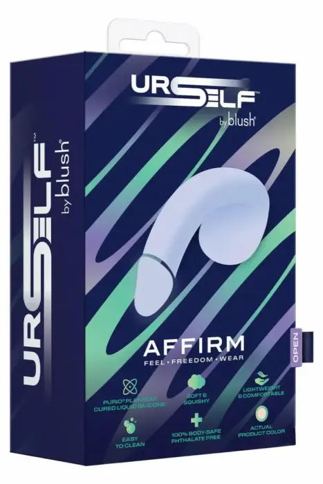 URSELF Affirm – platīna silikona pakeris ar piesūcekni – bēšs – 12,7 cm