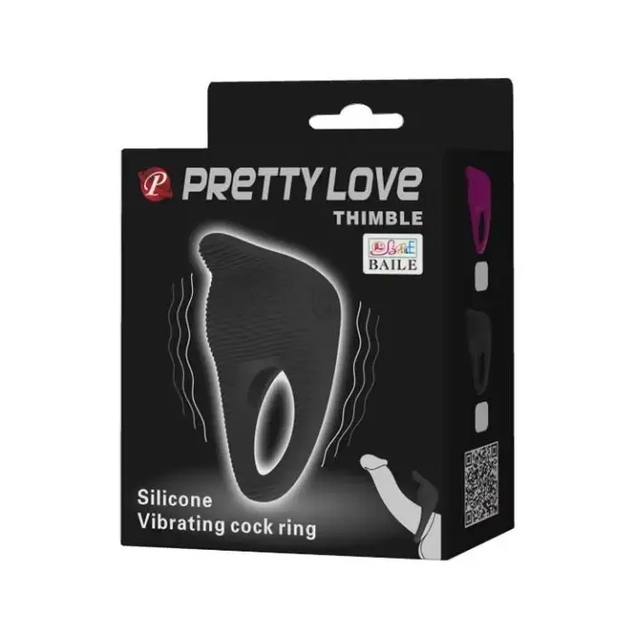 PRETTY LOVE - THIMBLE Vibrating Cock Ring
