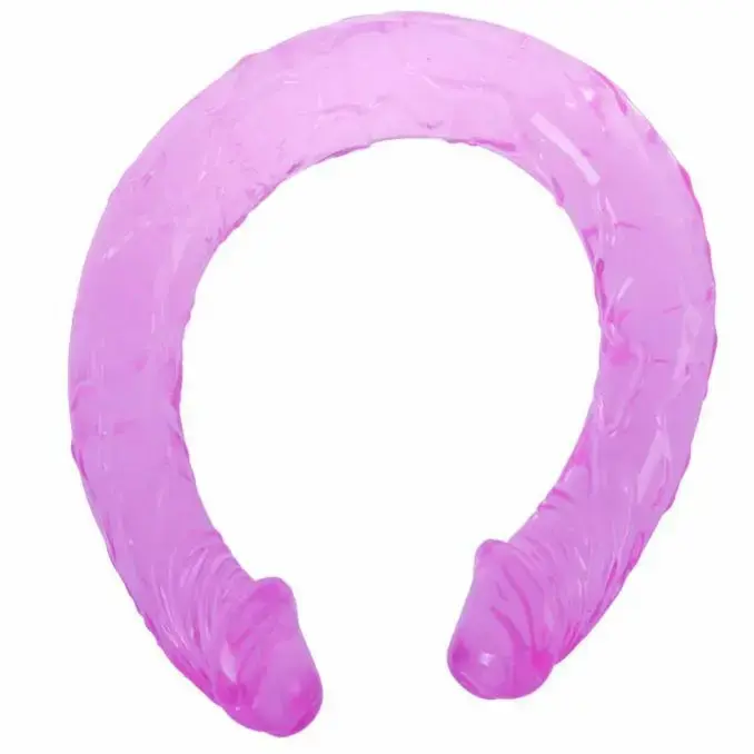 BAILE Double Dong Dildo – 44.5 cm (17.5″) – Purple
