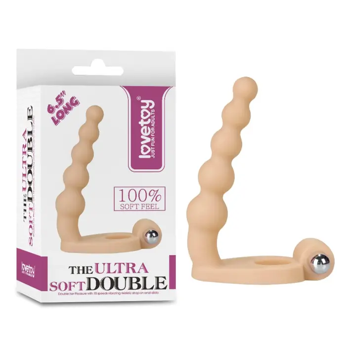 Ультрамягкий шариковый дилдо – 16.5 cm (6.5″) – Розовый