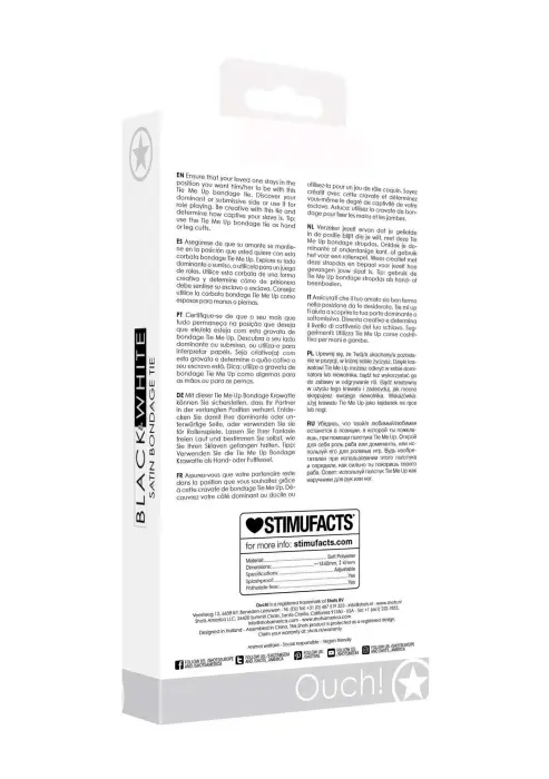 Satin Bondage Tie Foto 8