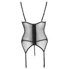 Cottelli LINGERIE Punane/must baskett sukkadega – XL — Foto 6