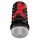 PDX Elite Air Tight Frosted Manual Masturbator – 19.1 cm – Clear — Photo 2