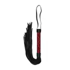 Ouch! – mākslīgās ādas flogeris – bordo – 38,5 cm — Foto 2