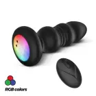 Australis vibreeriv ja liikuv anaaltapp RGB LED valgustuse ja kaugjuhtimispuldiga – 12 cm (4.7″) – Must — Foto 8