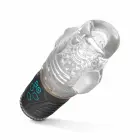 Teazers – automatic masturbator with thrusting, rotation and vibration, rechargeable – black – 25 cm — Photo 6