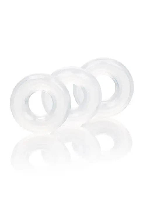 3 Stacker Rings – Clear