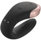 Satisfyer Double Love Dual Vibrator – Black — Photo 3