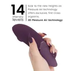 Womanizer Next Air Pulsation System – 17.1 cm (6.75″) – Purple — Photo 5