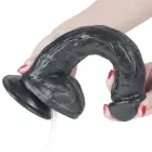 Extreme Squirting Dildo with Suction Cup – 28 cm (11″) – Black — Photo 6