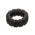 Alpha Prolong Tread Cock Ring – Black — Photo 2